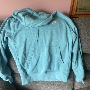 Blue Nike hoodie men’s small/women’s medium